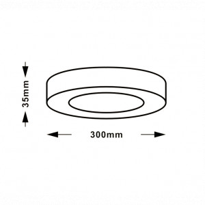 LED PANEL N/Z KNC5-24W 6500K - Img 3