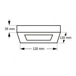 LED PANEL N/Z KNS5-6W 4000K - Img 4