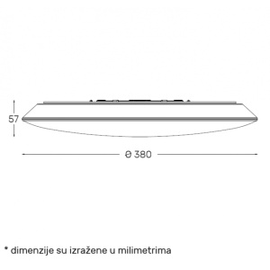 LED PLAFONJERA DCL1213 28W 3000/4000/6500K IP54 - Img 4