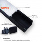 LED PROFIL LL-ALP004-R KOMPLET CRNI - Img 2