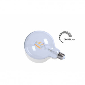 LED SIJALICA FILAMENT DIM G95 4W E27 2700K 400lm - Img 1