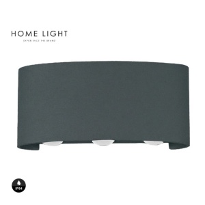 LED SVETILJKA PL-232 ZIDNA 6W 4000K IP54 ANTRACIT