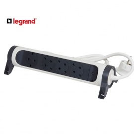 LG 694536 PRODUZNI BLOK 4X2P+E 3M (BELA/T.SIVA) - Img 5