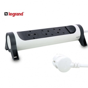 LG 694541 PRODUZNI BLOK 3X2P+E 5M (BELA/T.SIVA) - Img 2