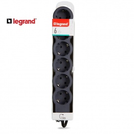 LG 694558 PRODUZNI BLOK 6X2P+E 1.5M (CRNA/T.SIVA) - Img 4