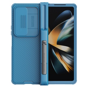 Maska Nillkin CamShield Pro za Samsung F936B Galaxy Z Fold 4 5G (with pen slot & stand) plava - Img 2