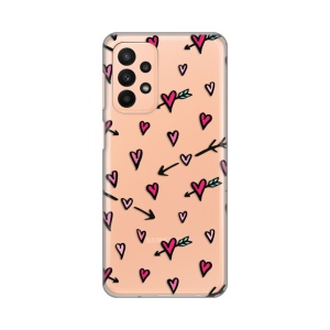 Maska Silikonska Print Skin za Samsung A235F Galaxy A23 4G/5G Hearts Pattern