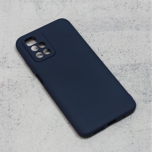 Maska Teracell Giulietta za Xiaomi Redmi 10/10 Prime mat tamno plava
