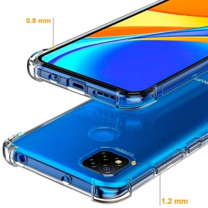 Maska Transparent Ice Cube za Xiaomi Redmi 9C/10A - Img 2