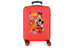 MICKEY ABS Kofer 55 cm - Crvena - Img 1