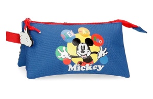 MICKEY PEEK A BOO prazna pernica sa 3 pregrade