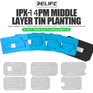 Mold Relife RL-601T со средней частью пластины для iPhone X-14 Pro Max