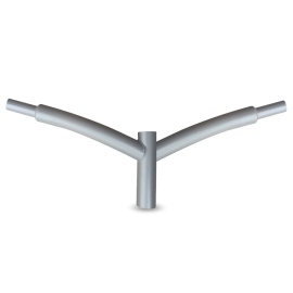 NOSAC ZA SVETILJKE STUBNI 2X50 SIVI RAL 7016 - Img 2