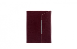 NOVASKIN Notes sa magnetnim preklopom A5 - Bordo - Img 1