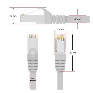 PATCH AN-UTP CAT5E 10M KABL (6559) - Img 2