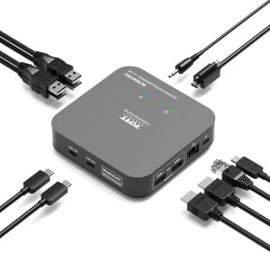 Port Designs docking station 2x4K 10 uređaja 85W