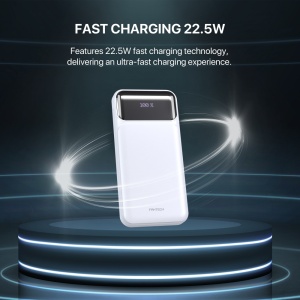 Power bank Prenosiva baterija Fantech T2 10000mAh QC, PD, 22.5W ljubicasti - Img 2