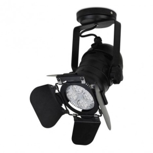 RUSTIK 107 PLAFONSKA SPOT LAMPA 1*E27 CRNA - Img 2