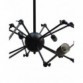 RUSTIK 82 LUSTER 12*E27 BLACK - Img 2