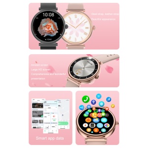 Smart Watch DT 109 srebrni (metalna+silikonska narukvica) - Img 4