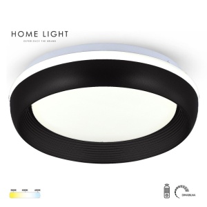 SOLEA 110 PLAFONSKA SVETILJKA 24/48W CCT CRNA DIM - Img 3