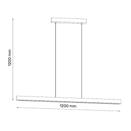 SOLEA 40 LUSTER 18W 3000K DRVO - Img 3