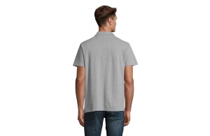 SPRING II muška polo majica sa kratkim rukavima - Grey melange , XXL - Img 3
