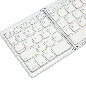 Tastatura Wireless sa touchpadom rasklopiva bela - Img 3