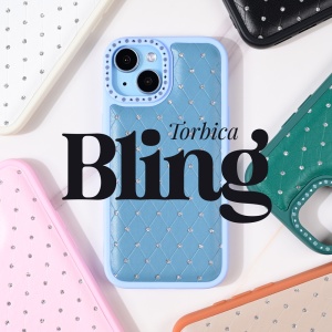 Torbica Bling za iPhone 13 6.1 plava - Img 1