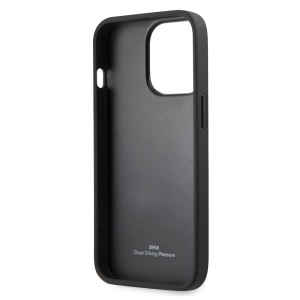Torbica BMW Hc Leather Deboss za iPhone 13 Pro Max 6.7 crna (BMHCP13XRCDPK) - Img 3