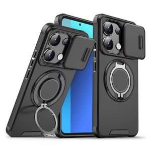 Torbica CamShield Ring stand za Xiaomi Redmi Note 13 4G (EU) crna - Img 1
