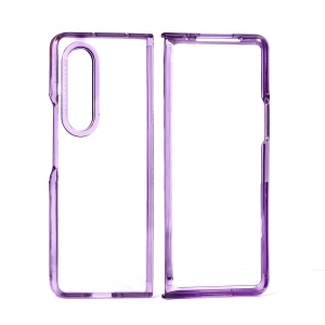 Torbica Clear TPU za Samsung F936B Galaxy Z Fold 4 5G ljubicasta - Img 3