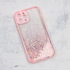 Torbica Frame Glitter za iPhone 12 Pro 6.1 roze - Img 1