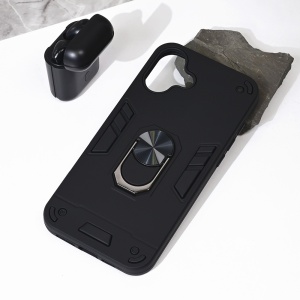 Torbica Hard Ring za iPhone 16 Plus 6.7 crna - Img 1