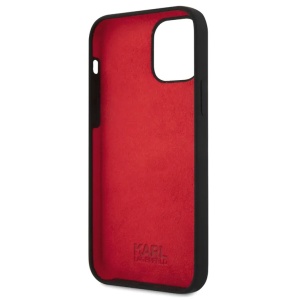 Torbica Karl Lagerfeld Hc Silicone RSG za iPhone 12/12 Pro 6.1 crna (KLHCP12MSLSGRBK) - Img 4
