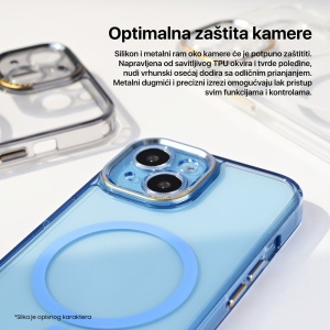 Torbica Magsafe Camera Color za iPhone 16 6.1 ljubicasta - Img 2