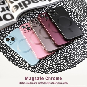 Torbica Magsafe Chrome za iPhone 15 6.1 bordo - Img 2