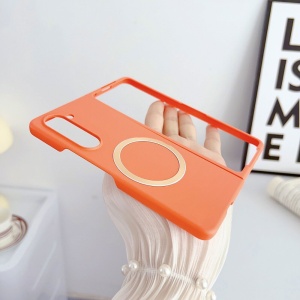 Torbica Magsafe Magnetic Shockproof za Samsung F956B Galaxy Z Fold 6 5G narandzasta - Img 3