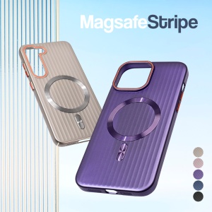 Torbica Magsafe Stripe za iPhone 12 6.1 plava - Img 2