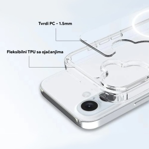 Torbica Magsafe za iPhone 16 Plus 6.7 transparent - Img 2