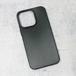 Torbica silikonska Skin za iPhone 13 Pro 6.1 mat crna - Img 1