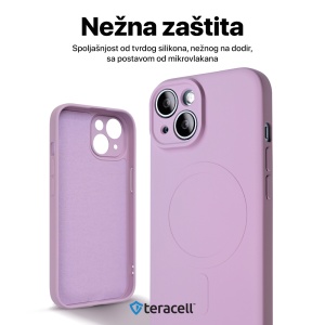 Torbica Teracell Giulietta Magsafe za iPhone 13 Pro 6.1 tamno zelena - Img 2