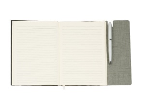 TREND Notes sa magnetnim preklopom A5 - siva - Img 2