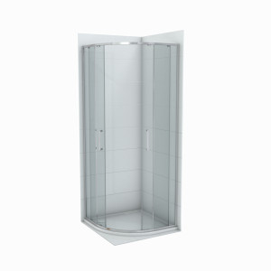 Tuš kabina CONCEPT DEVON R80x195cm staklo 6mm providno sa tankim ramom - Img 1