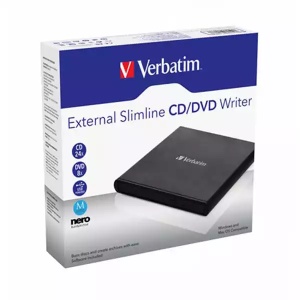 USB DVD+-R/RW Verbatim SlimLine Eksterni Rezac - Img 2