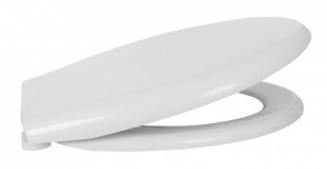 WC daska VISAM SARDUNYA duroplast bela plastične šarke - Img 1