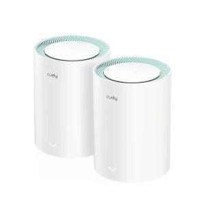 Whole Home Wi-Fi Gigabit Mesh System Cudy M1300 AC1200 Dual Band(2-Pack)