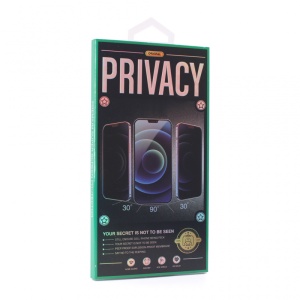 Zastitno staklo Tempered Glass Privacy 2.5D full glue za Samsung A525F/A526B/A528B Galaxy A52 4G/A52 5G/A52s crni - Img 1