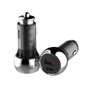 Автомобильное зарядное устройство LDNIO C1 PD/QC 3.0 3A Type C