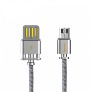 Дата-кабель REMAX Dominator RC-064m micro USB серебристый 1м